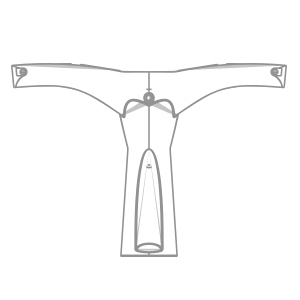 Backless bench metal version   Vesta